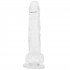 Willie City Classic Realistisk Dildo Gjennomsiktig 19,5 cm  2