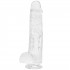 Willie City Classic Realistisk Dildo Gjennomsiktig 24,5 cm  1