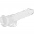 Willie City Classic Realistisk Dildo Gjennomsiktig 24,5 cm  3