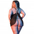 Magic Silk Fly Away Babydollsett Plus Size  2