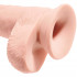 King Cock Plus Triple Density Fat Dildo med Pung 27,5 cm  3