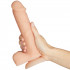 Willie City Luxe Realistisk Silikondildo 22 cm produkt i hånd 50