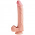 King Cock Plus Triple Density Dildo med Pung 33 cm produktbilde 1