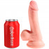 King Cock Plus Triple Density Dildo med Pung 20 cm Produktbilde 4