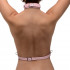 Frisky Miss Behaved Pink Chest Harness Produktbilde 2