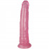 Baseks Rosa Glitterdildo 20 cm Produktbilde 2