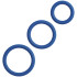 Sinful Business Blue Penisringsett 3 stk Produktbilde 1