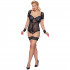 Cottelli Bondage Bunnløs Blonde Body med Håndmansjetter Plus Size Produktbilde 1