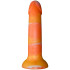 baseks Orange Sunset Silikondildo 18 cm Produktbilde 2