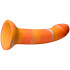 baseks Orange Sunset Silikondildo 18 cm Produktbilde 4