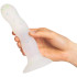 Sinful Confetti Dildo Medium 18 cm Produktbilde med hånd 50