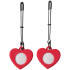 Charmed Light Up Heart Tweezer Nipple Clamps Produktbilde 1