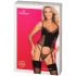Obsessive Sharlotte Korsett og Tanga med Blonder Emballasjebilde 90