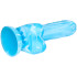 baseks Glow in the Dark Blue Sky Realistisk Dildo 20,5 cm Produktbilde 4