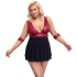Cottelli Bondage Babydoll Plus Size Produktbilde på modell 1