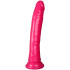 Realrock Glow in the Dark Slim Dildo med Sugekopp 23 cm Produktbilde 2