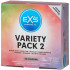 EXS Variety Pack 2 Kondomer 48 stk Emballasjebilde 90