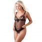 Cottelli Gjennomsiktig Bodystocking med Åpning til Brystene  1