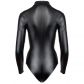 Noir Handmade Monarch Powerwetlook Bodystocking med Glidelås  4