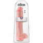 King Cock Realistisk Dildo med Testikler 36 cm