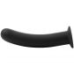 Sinful Slender Silikone Sort Dildo Extra Large  3