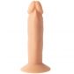 Willie City Luxe Realistisk Silikondildo med Sugekopp 18 cm  2