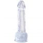 King Cock Clear Dildo med Baller 19 cm  2