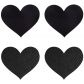 Peekaboos Nipple Stickers Hjerte 2 pk  1