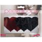 Peekaboos Nipple Stickers Hjerte Rød 2 pk  100