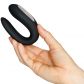 Satisfyer Double Joy App-Styrt Parvibrator produkt i hånd 50