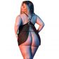 Magic Silk Fly Away Babydollsett Plus Size  2