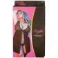 Magic Silk Fly Away Babydoll med Blonder Sett Plus Size  100