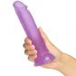 Baseks Jellies Realistisk Sugekoppdildo 19 cm 50