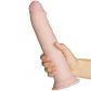 King Cock Plus Triple Density Dildo 26 cm Produktbilde med hånd 50