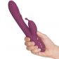 Tracy's Dog Alpha G-punkt Sugepumpe Rabbitvibrator Produktbilde med hånd 51