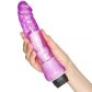 Baseks Realistisk Lilla Multispeed Dildovibrator  50