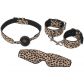 Baseks Leopard Kinky Bondage Sett 3 deler Produktbilde 1