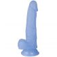 Baseks Jellies Realistic Small Blå Dildo med Sugekopp 20 cm Produktbilde 3