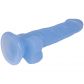Baseks Jellies Realistic Small Blå Dildo med Sugekopp 20 cm Produktbilde 4