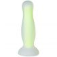 Baseks Glow in the Dark Gul Medium Analdildo Produktbilde 1