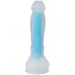 Baseks Glow in the Dark Blå Dildo 21,5 cm. Produktbilde 2