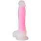 Baseks Glow in the Dark Rosa Dildo 21,5 cm Produktbilde 1