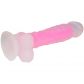 Baseks Glow in the Dark Rosa Dildo 21,5 cm Produktbilde 4