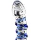 ToyJoy G-Spot Gemstone Glassdildo 18 cm Produktbilde 2