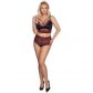 Cottelli Curves Rød Blonde BH-sett Plus Size Produktbilde 1