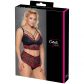 Cottelli Curves Rød Blonde BH-sett Plus Size Emballasjebilde 90