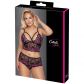 Cottelli Curve Purple Blonde BH-Sett Plus Size Emballasjebilde 90