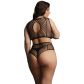 Le Désir Fishnet Nøkkelhull BH-sett Plus Size Produktbilde 2