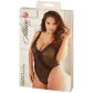 Allure Diva Leilani Black Mesh & Eyelash Lace Open Teddy Plus Size Emballasjebilde 90