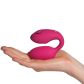 Vive Aika Remote-controlled Double-action Pulse-Wave & Vibrating Love Egg Produktbilde med hånd 50